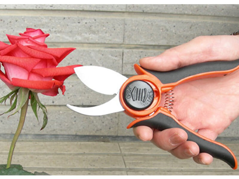 Bypass-Gartenschere mit Smart Lock