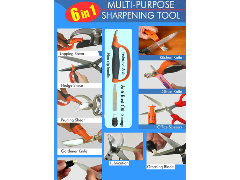 6-IN-1 MULTI SHARPENER